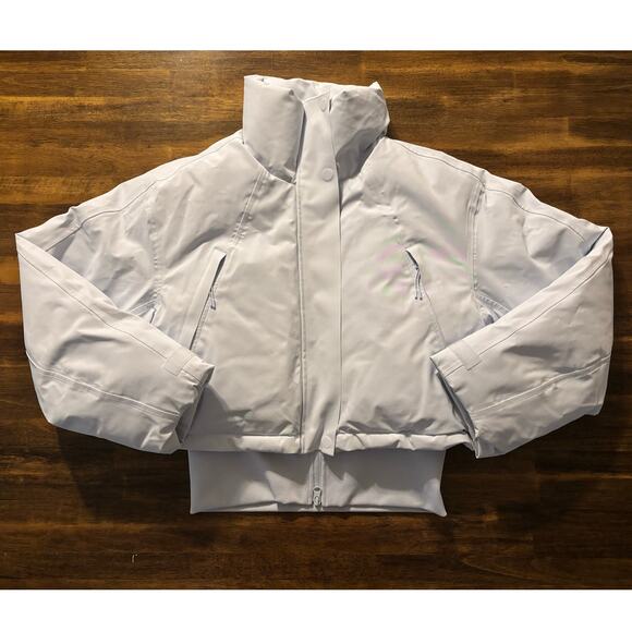 Neiwai Women’s Small Puffer Jacket Ski Snow Crop Down Duck Insulted Waterproof - Picture 1 of 15